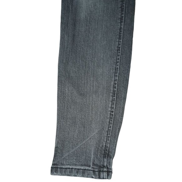Fox Jeans Junior Size 3 Light Wash Black Denim Skinny Jeans Low Rise - Picture 10 of 14